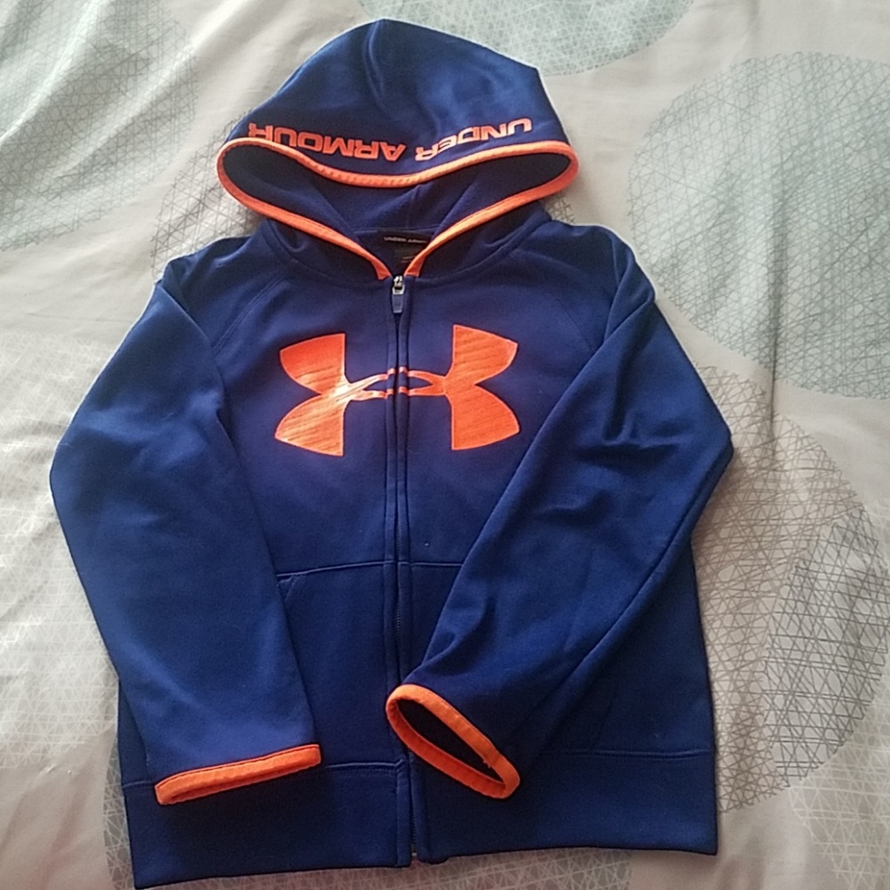 Boys Under Armour full zip hoodie